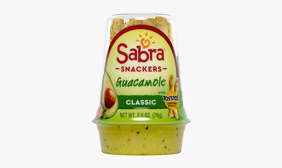 Sabra Story - Sabra Guacamole With Tostitos Rolls, Transparent Clipart