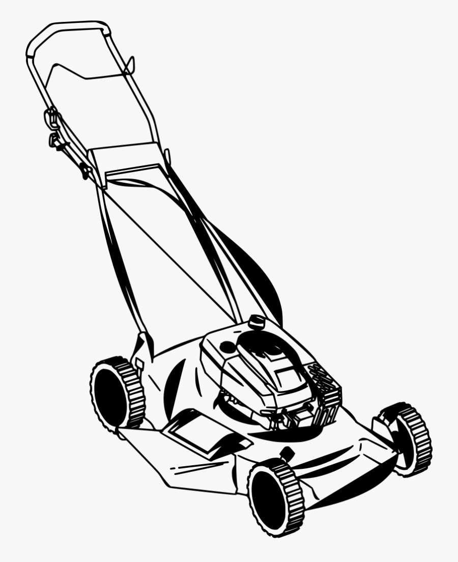 Transparent Lawn Mower Clipart, Transparent Clipart