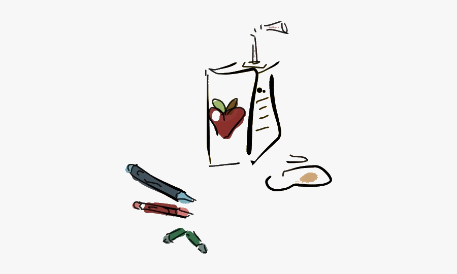 Juice Box - Cartoon, Transparent Clipart