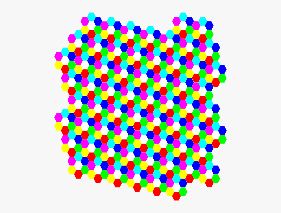 Colorful Hexagon Svg Clip Arts - Three Way Chess, Transparent Clipart