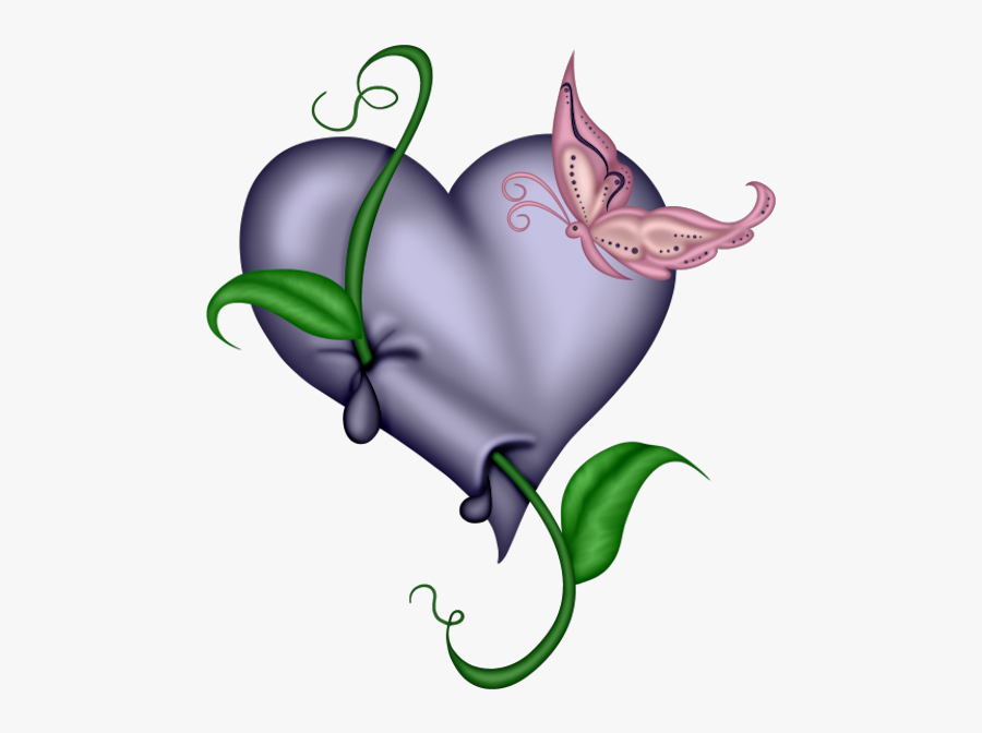 Heart Butterfly Png Clipart , Png Download - Sevgiyi Anlatan En Güzel, Transparent Clipart