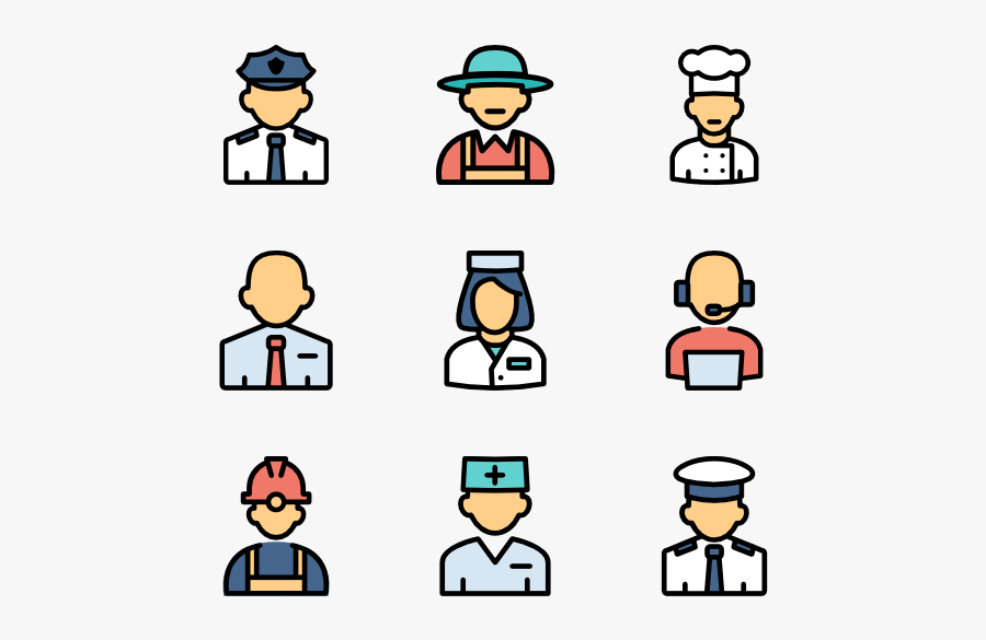Profession - Cartoon, Transparent Clipart