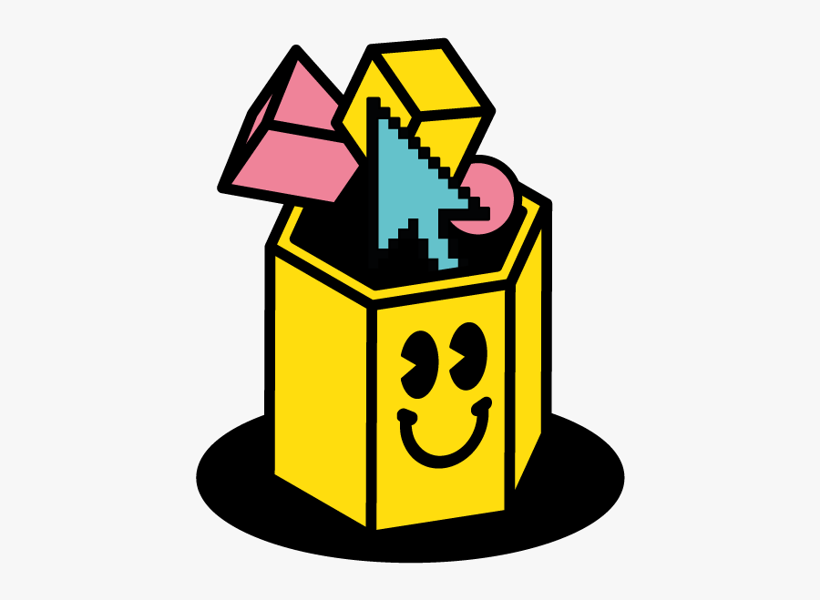 Hex-boy Icon Triangle Cube Logo Illustrator Vector, Transparent Clipart