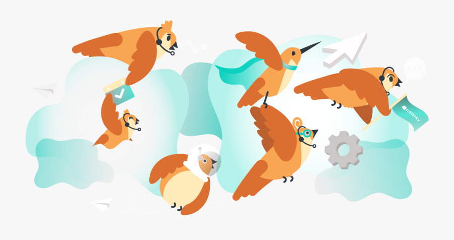 Flockjay Teamwork Building Sales Success - Cartoon, Transparent Clipart