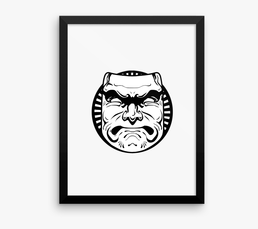 Squat Face Art - Illustration, Transparent Clipart