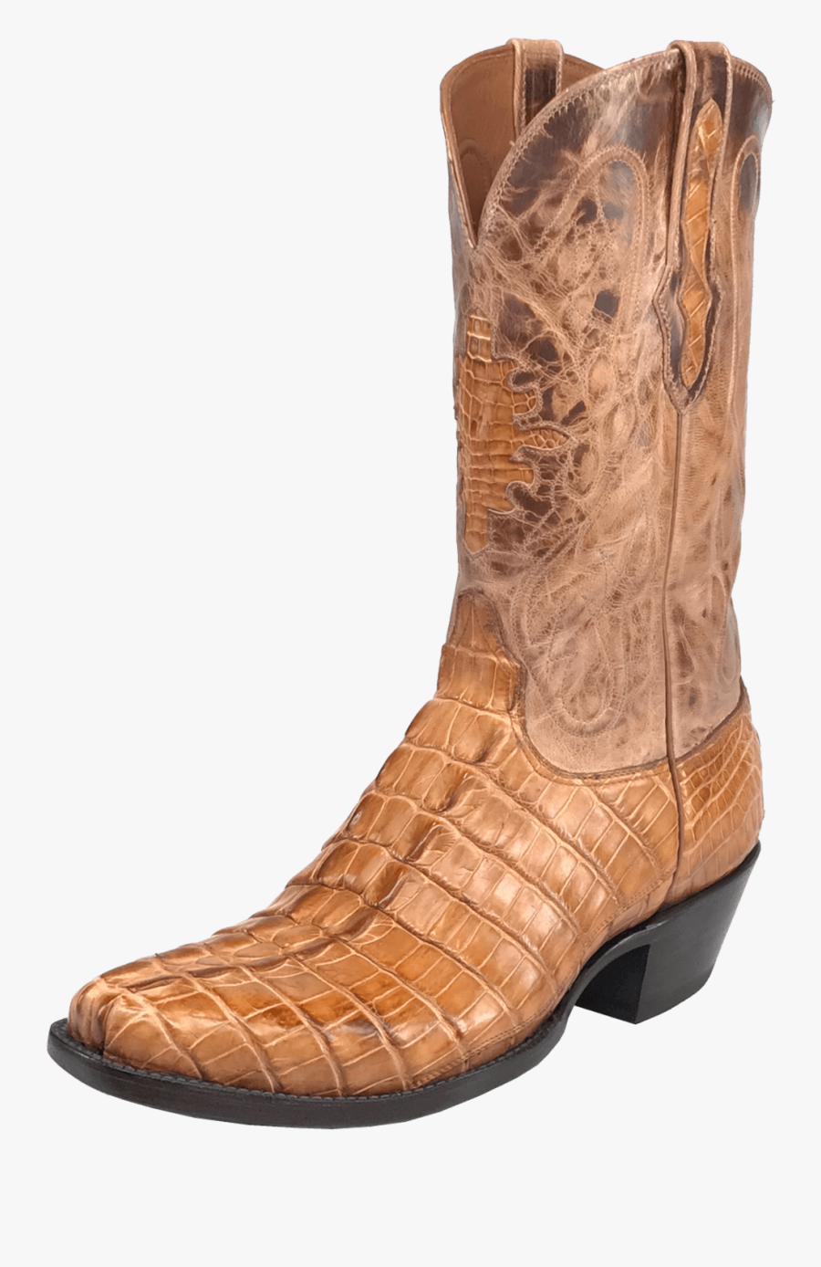 Cowboy Boots Png - Alligator Tail Cowboy Boots, Transparent Clipart