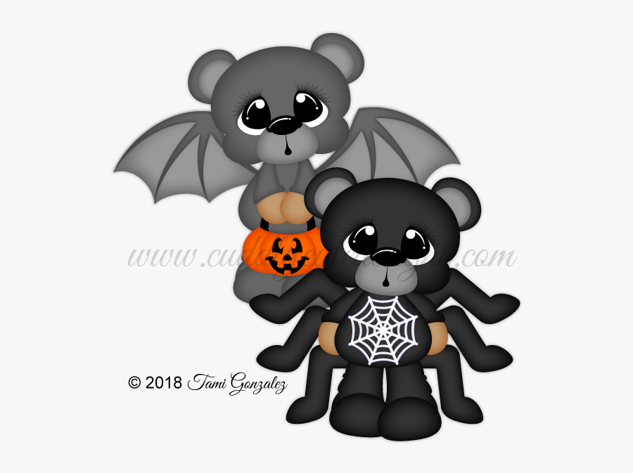 Scare Clip Bat - Cartoon, Transparent Clipart