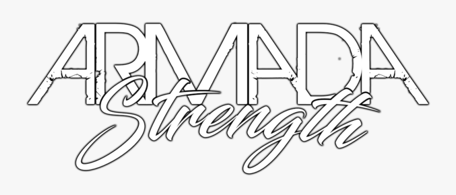 Armada Strength - Calligraphy, Transparent Clipart