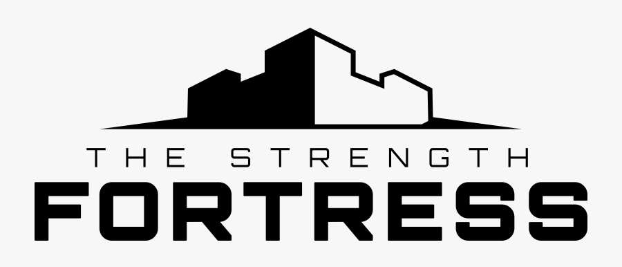 Strength Fortress Logo, Transparent Clipart