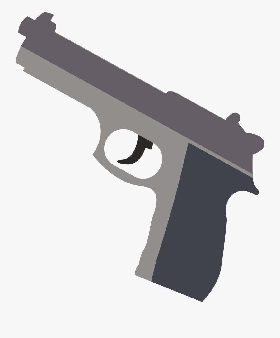 Pistol Model Vector Png Download - Transparent Gun Vector Png, Transparent Clipart