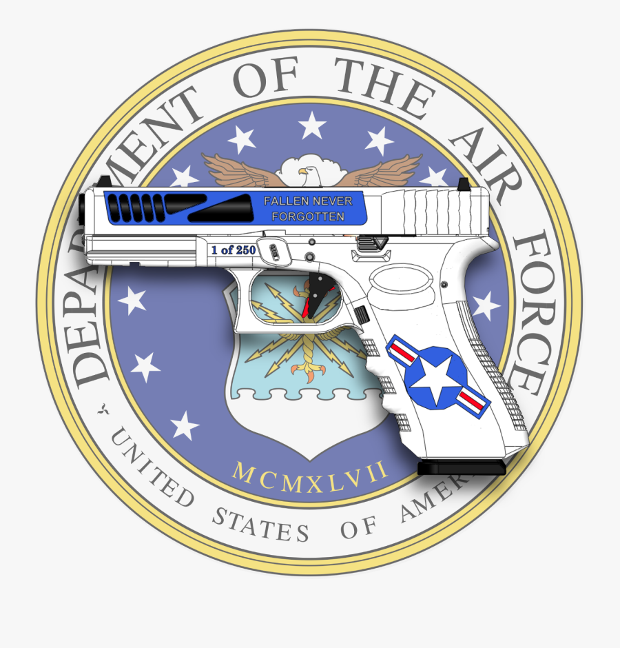 Air Force Glock Raffle Serial - Seal Of The Air Force, Transparent Clipart