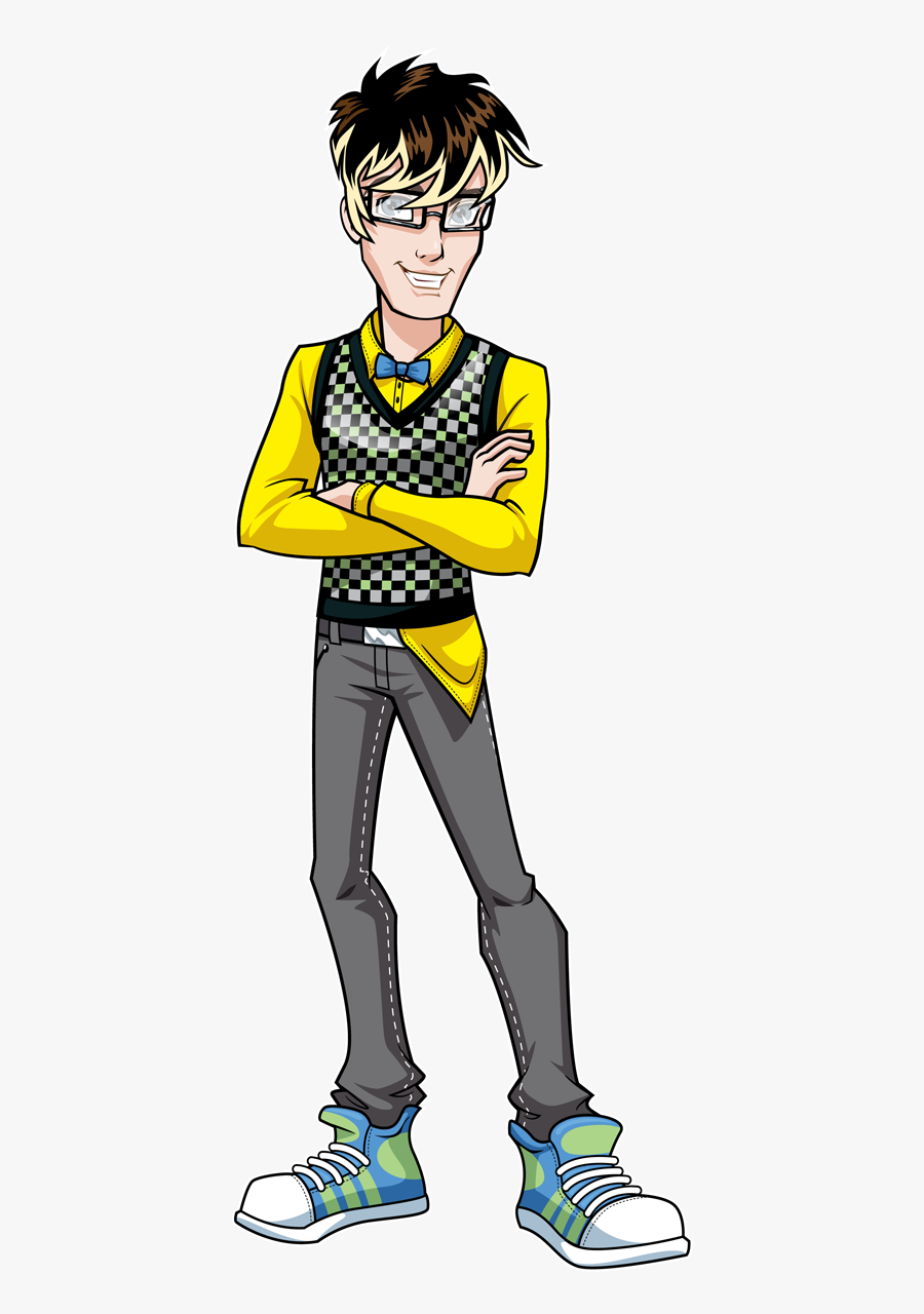 Crest - Monster High Jackson Jekyll, Transparent Clipart