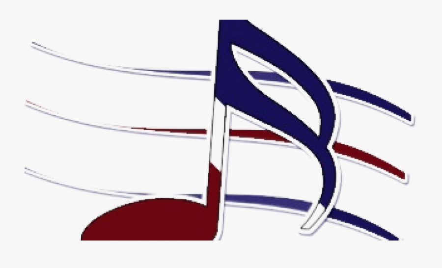 Patriotic Music Notes Clipart, Transparent Clipart