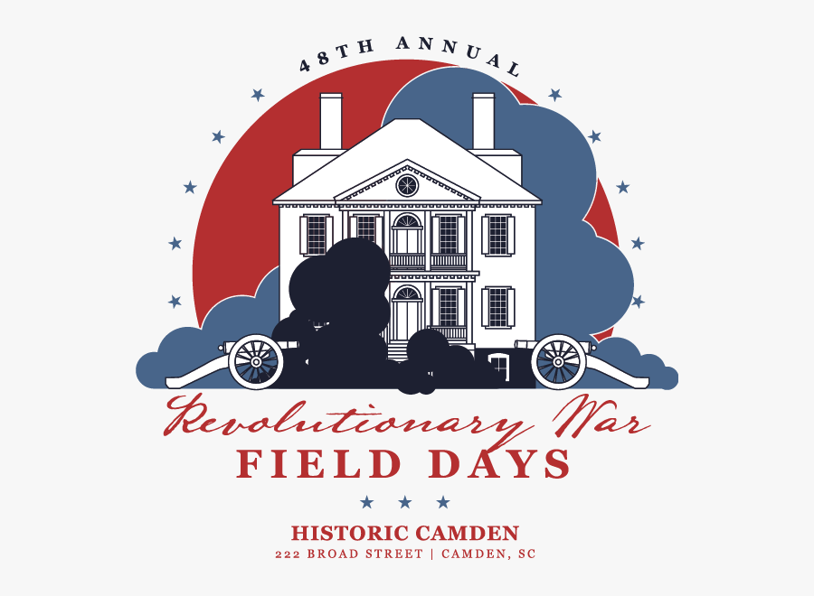 Patriot American Revolution Cannon Png - Historic Camden Revolutionary War Site Sign, Transparent Clipart