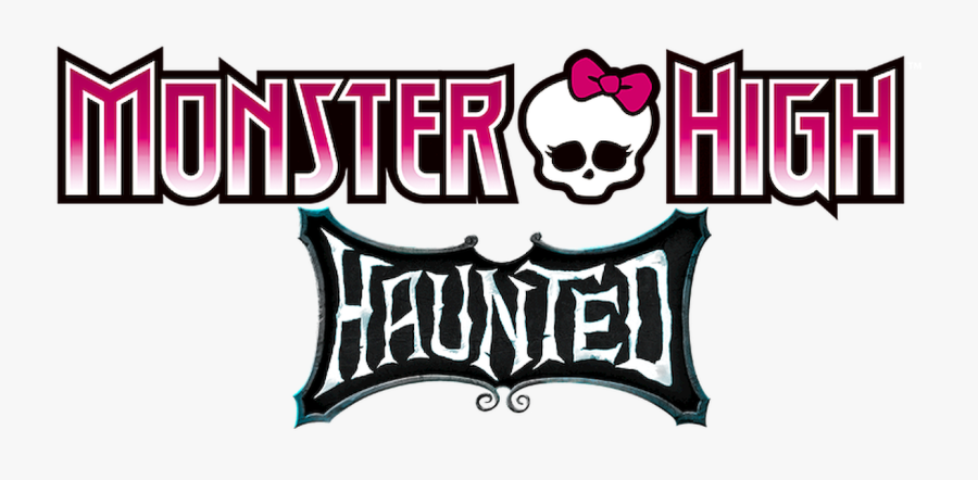 Monster High - Haunted - Monster High Haunted Logo, Transparent Clipart