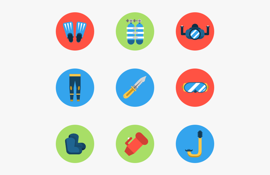 Diving - Emblem, Transparent Clipart