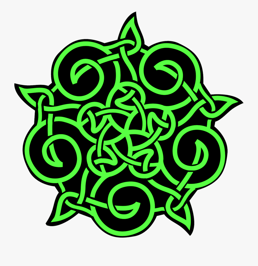 5 Point Celtic Knot, Transparent Clipart