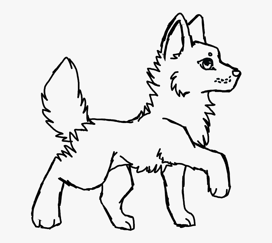 Transparent Wolf Head Clipart Black And White - Companion Dog, Transparent Clipart