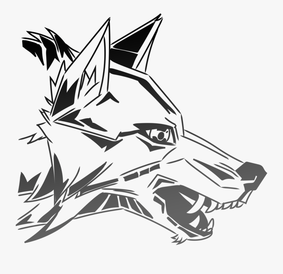 Wolf Head At Wolf Graffiti- - Wolf Graffiti Png, Transparent Clipart