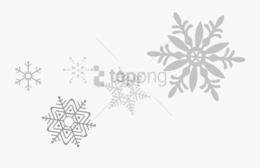 Free Png Download Snowflakes Transparent Png Images - White Snowflakes Transparent Background, Transparent Clipart