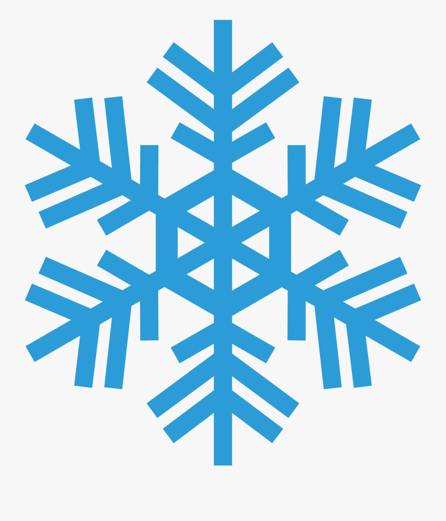 Black Snowflake Png Transparent Background, Transparent Clipart