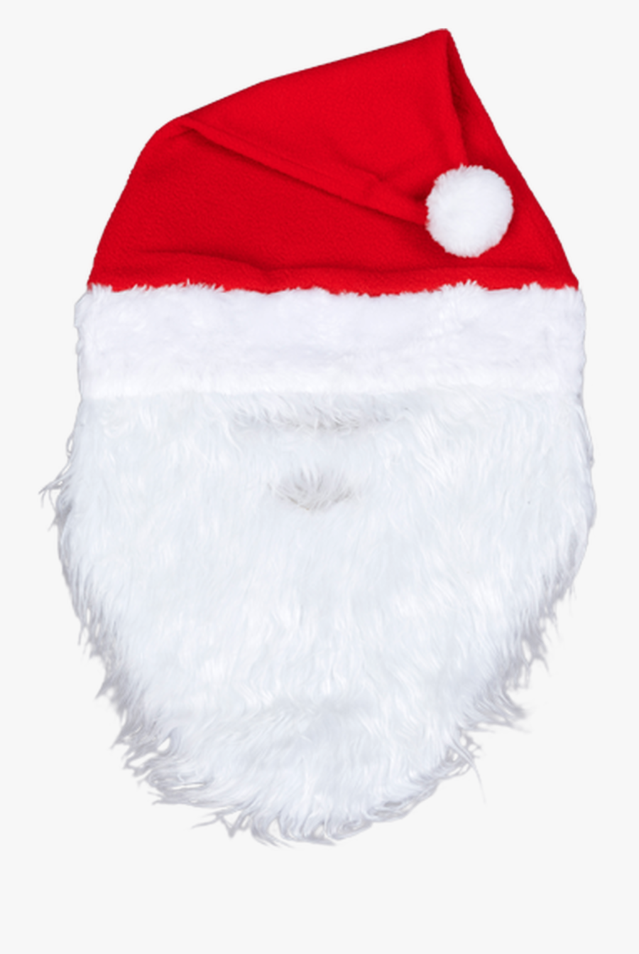 Clip Art Santa Hat And Beard - Costume Hat, Transparent Clipart