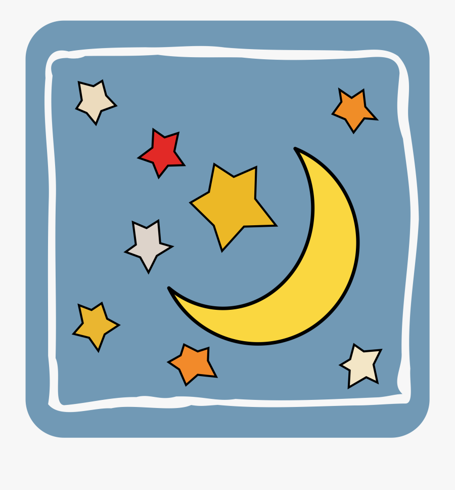 Icon Moon And Stars Clip Arts - Icon, Transparent Clipart