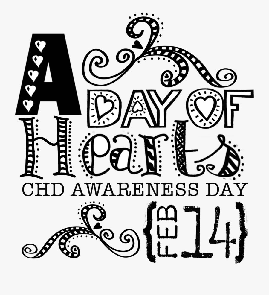 Transparent Open Heart Png - Chd Awareness Day, Transparent Clipart