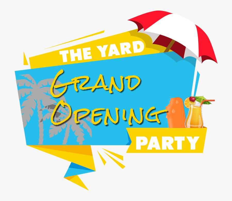 Yard Party Smaller - Graphic Design, Transparent Clipart