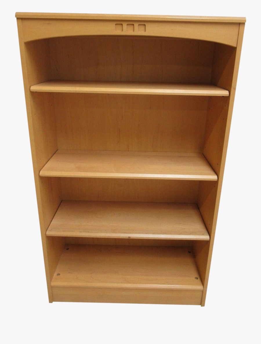 Drawn Bookcase Library Bookshelf - Shelf, Transparent Clipart