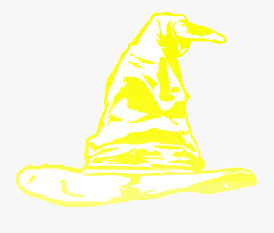 #yellow #sort #sticker #hufflepuff #sortinghat - Illustration, Transparent Clipart