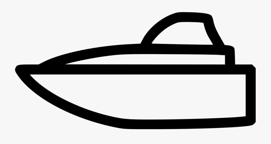 Speed Boat - Icon Speed Boat Png, Transparent Clipart