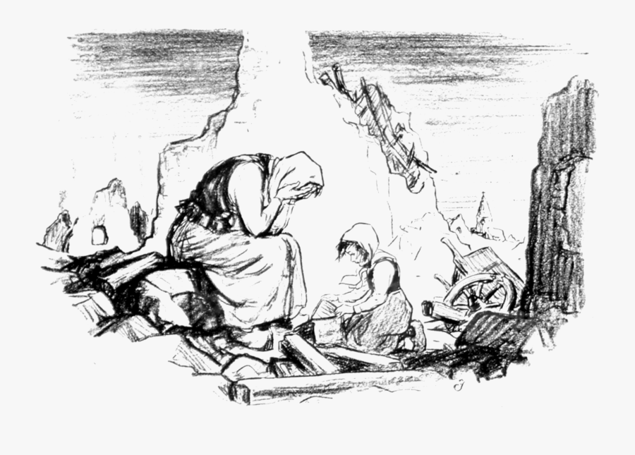 Drawing History World - Wastage Of Food In India, Transparent Clipart