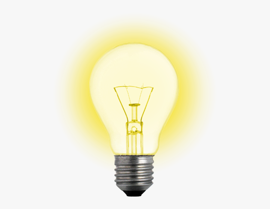Light Bulb, Transparent Clipart