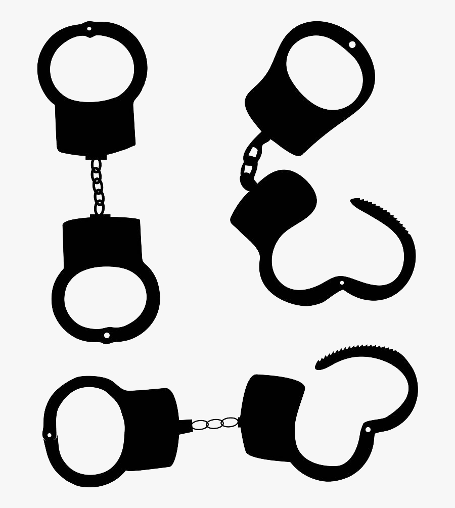 Silhouette Handcuffs Clip Art - Yashoda Hospital Kaushambi Opd, Transparent Clipart