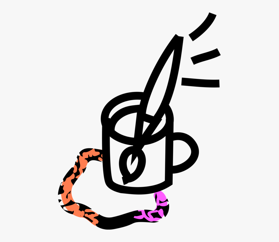 Vector Illustration Of Visual Arts Artist"s Watercolor, Transparent Clipart