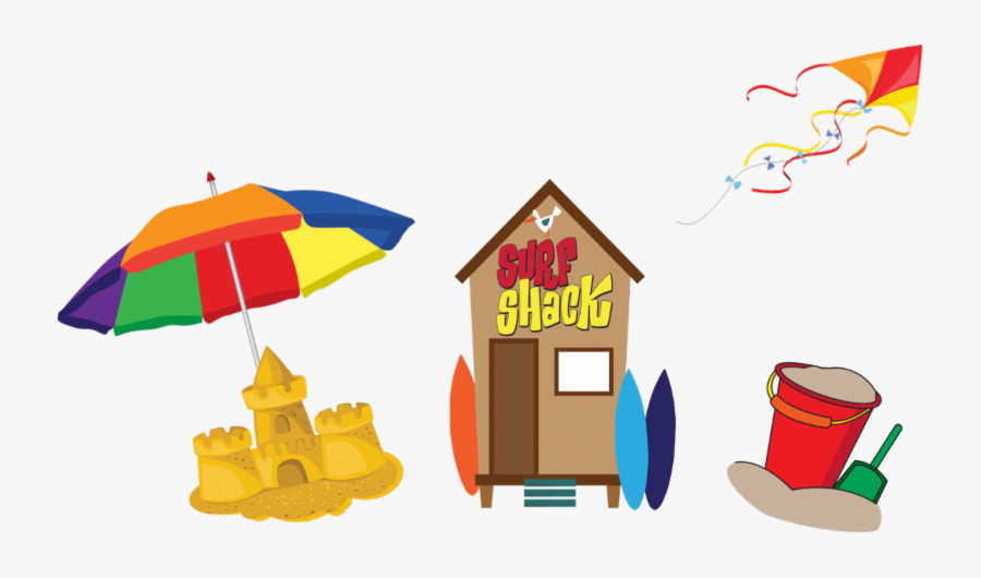 Surf House Clip Art, Transparent Clipart