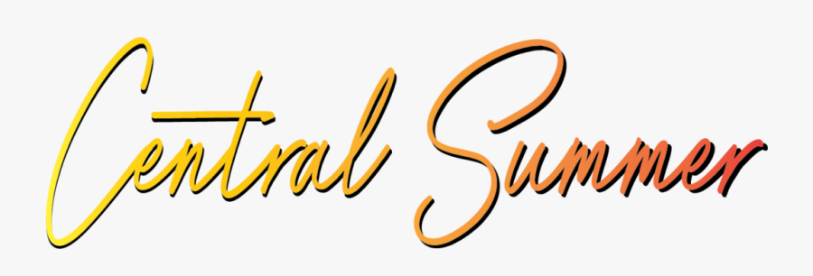 Summer Text Png, Transparent Clipart