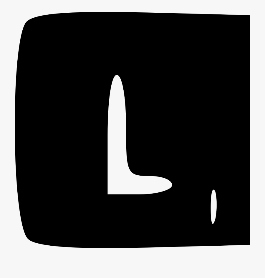 Scrabble L, Transparent Clipart