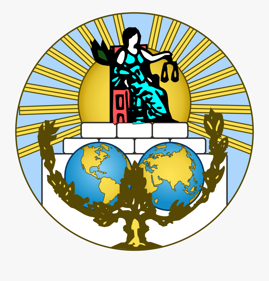 Un International Court Of Justice Logo, Transparent Clipart