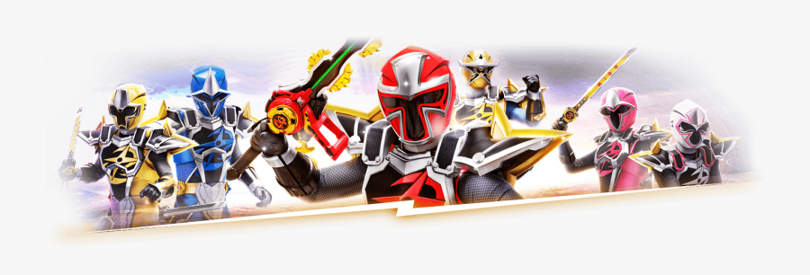 Power Rangers Super Ninja Steel - Power Rangers Alle Rangers, Transparent Clipart