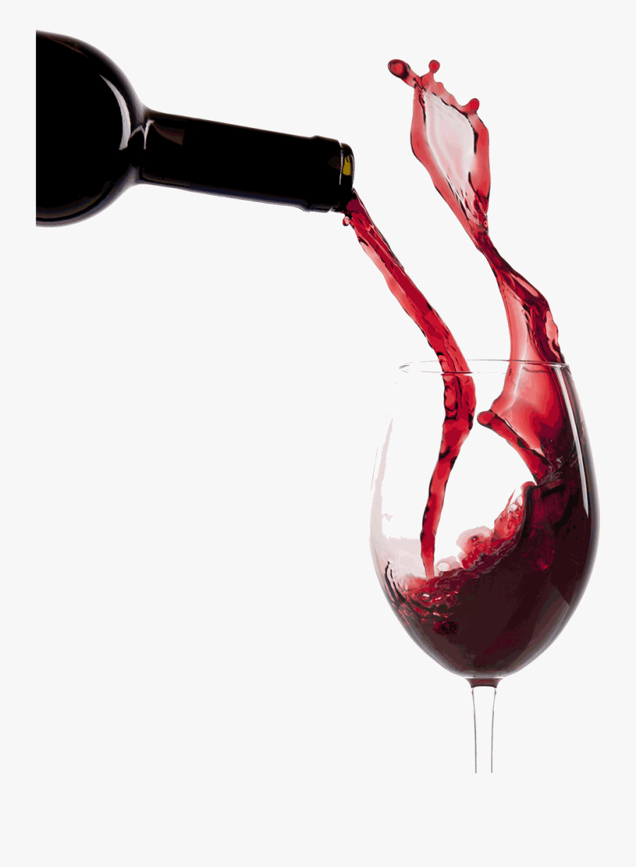 Clipart Of Glass, Wine And Glass Was - Transparent Background Wine Clipart, Transparent Clipart
