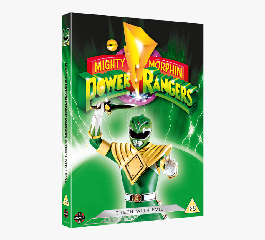 Mighty Morphin Power Rangers Complete Season 2, Transparent Clipart