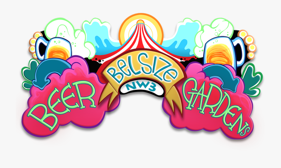 Belsize Beer Gardens - Illustration, Transparent Clipart