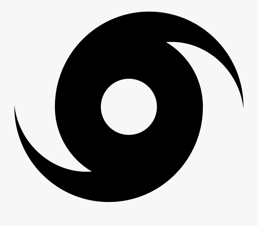 Circle,clip And White - Typhoon Png, Transparent Clipart