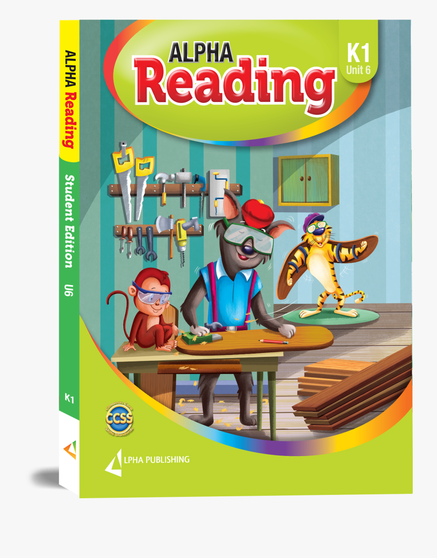 Kg Reading - Reading Alpha K1 Books, Transparent Clipart
