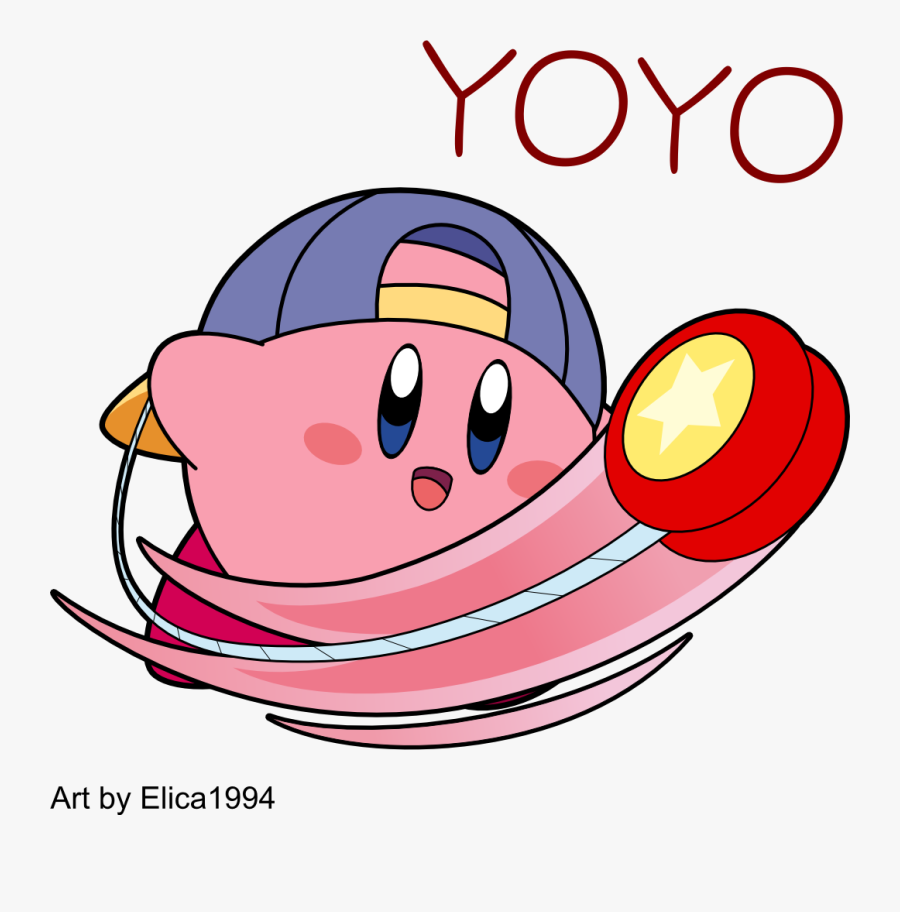 I Wonder If It Really Is A Yoyo Kirby That Would Be - Kirby Yoyo, Transparent Clipart