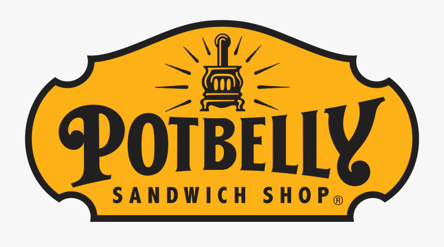 Potbelly Sandwich Shop Logo, Transparent Clipart