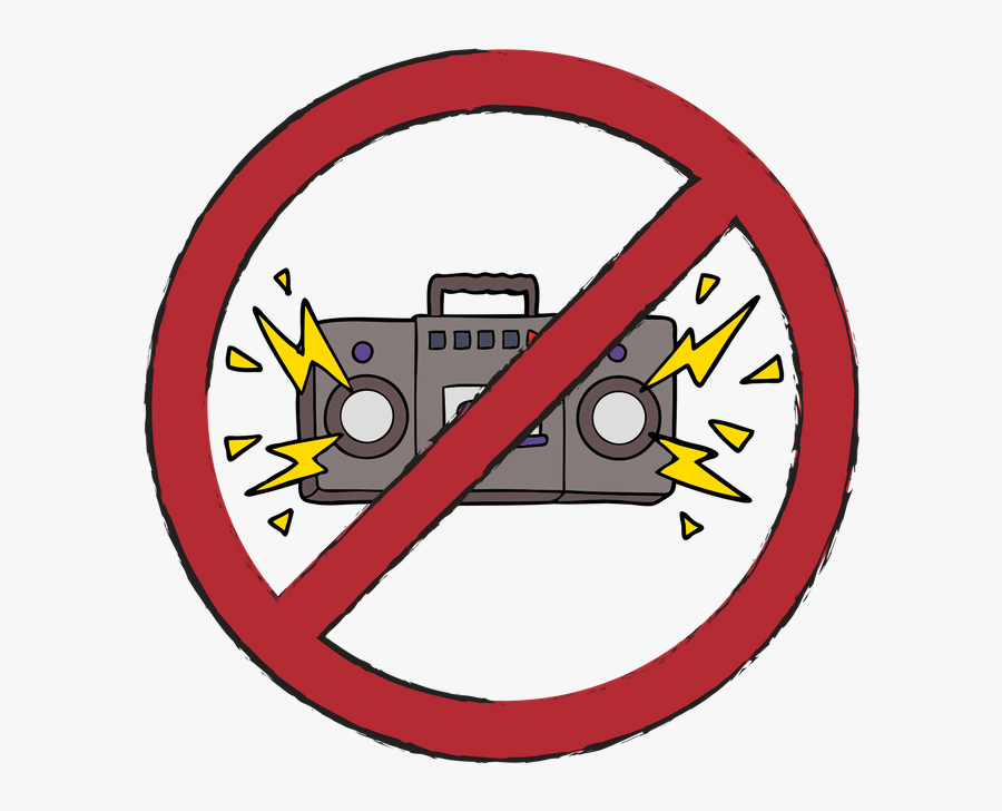 Icon Showing That Loud Music Is Prohibited In Animal - Anti Dunkin Donuts, Transparent Clipart