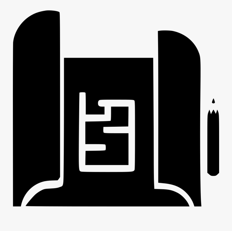 Blueprint Plan Design Project Civil Engineering - Illustration, Transparent Clipart